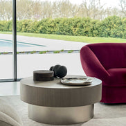 Ditre Italia Babel Sofabord – To-delt Design i Træ og Metal eller læder