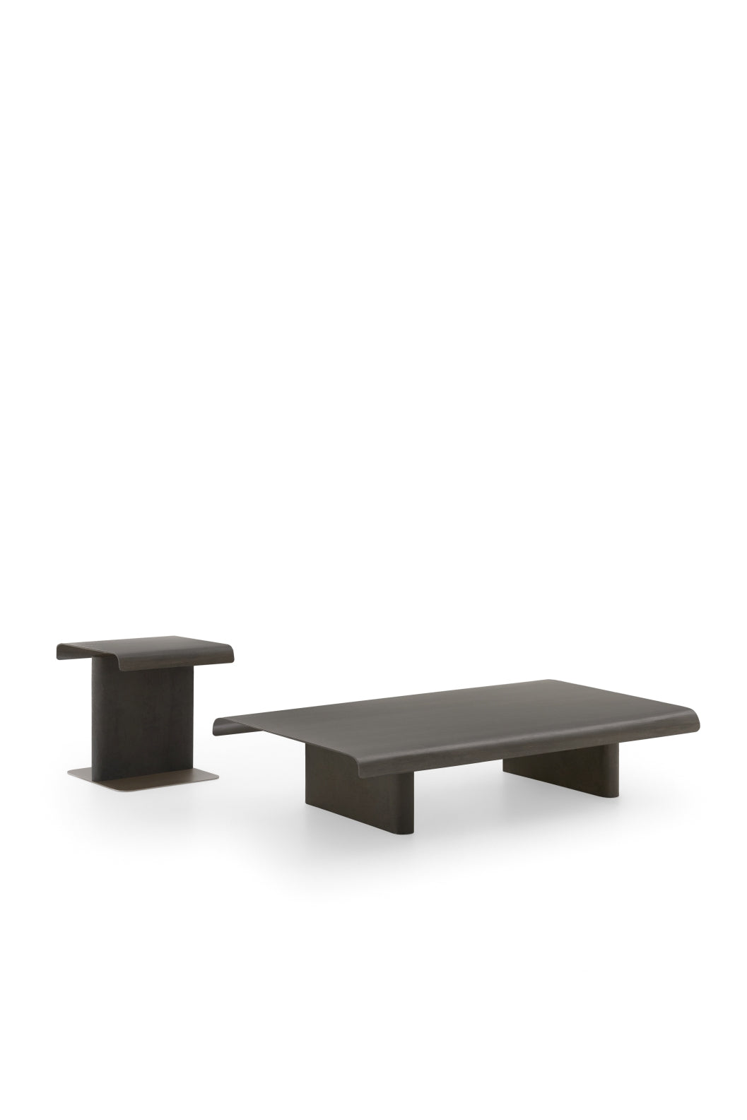 Ditre Italia Avalon Sofabord – Organisk Form i Træ og Metal