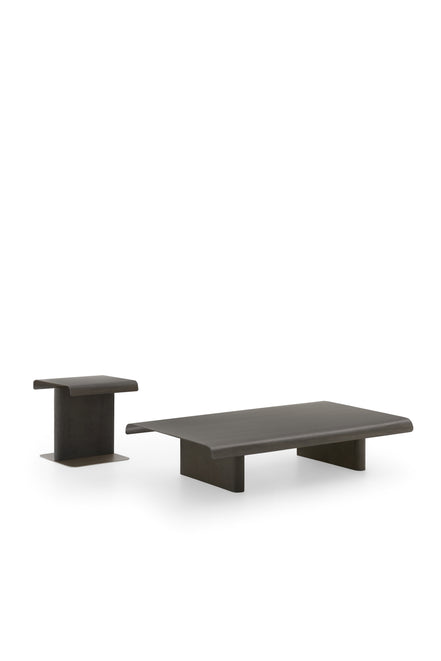 Ditre Italia Avalon Sofabord – Organisk Form i Træ og Metal