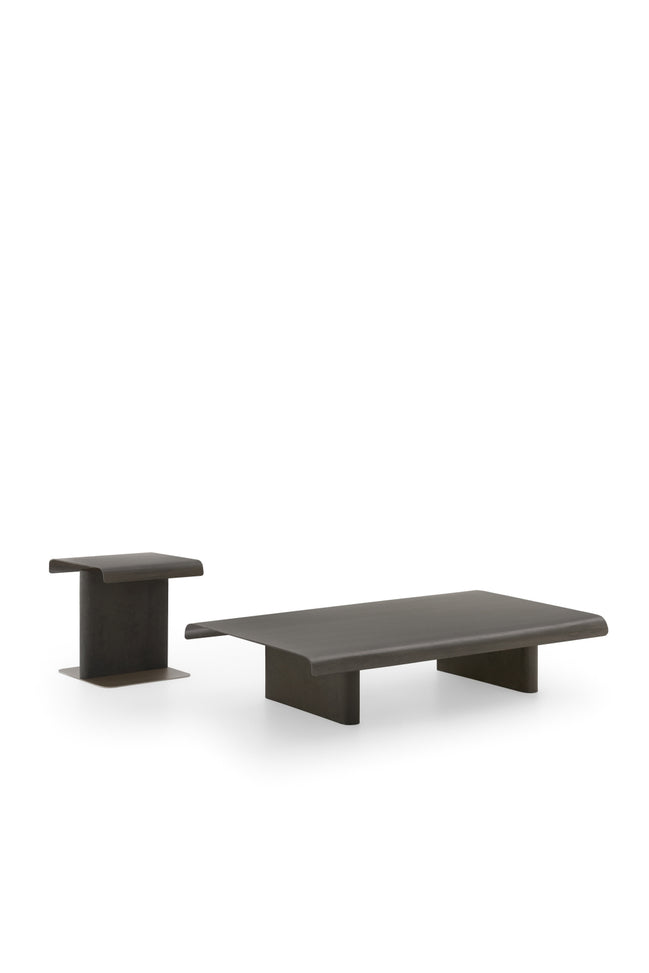 Ditre Italia Avalon Sofabord – Organisk Form i Træ og Metal