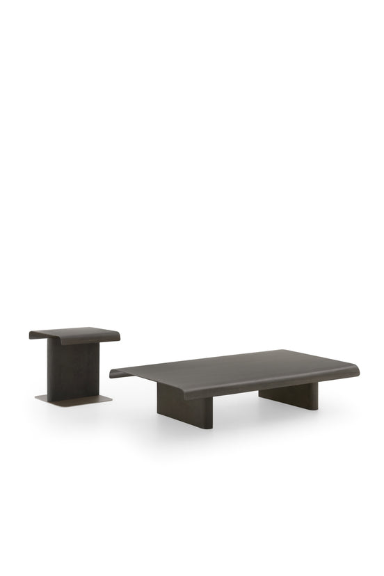 Ditre Italia Avalon Sofabord – Organisk Form i Træ og Metal