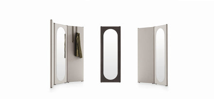 Ditre Italia Solitude Spejl – Multifunktionel Skillevæg og Garderobe