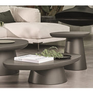 Ditre Italia Stone Sofabord – Organiske Former i Marmor og Træ