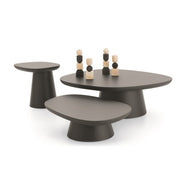 Ditre Italia Stone Sofabord – Organiske Former i Marmor og Træ