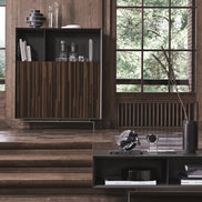 Ditre Italia Eric TV-Møbel – Moderne Medieopbevaring i Træ og Metal