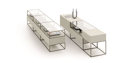 Ditre Italia Unit Udstillingsbord – Transparent Skænk til Dine Favoritter