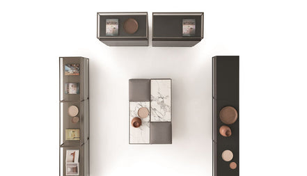 Ditre Italia Unit Udstillingsbord – Transparent Skænk til Dine Favoritter