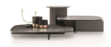 Ditre Italia Polyura Sofabord – Skulpturel Base inspireret af Broer