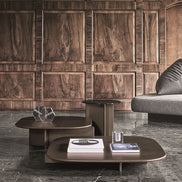 Ditre Italia Polyura Sofabord – Skulpturel Base inspireret af Broer