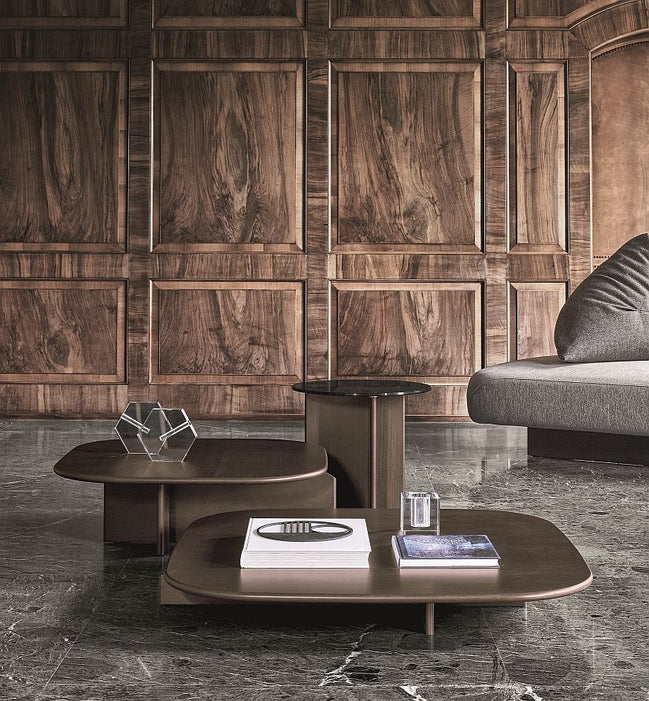 Ditre Italia Polyura Sofabord – Skulpturel Base inspireret af Broer