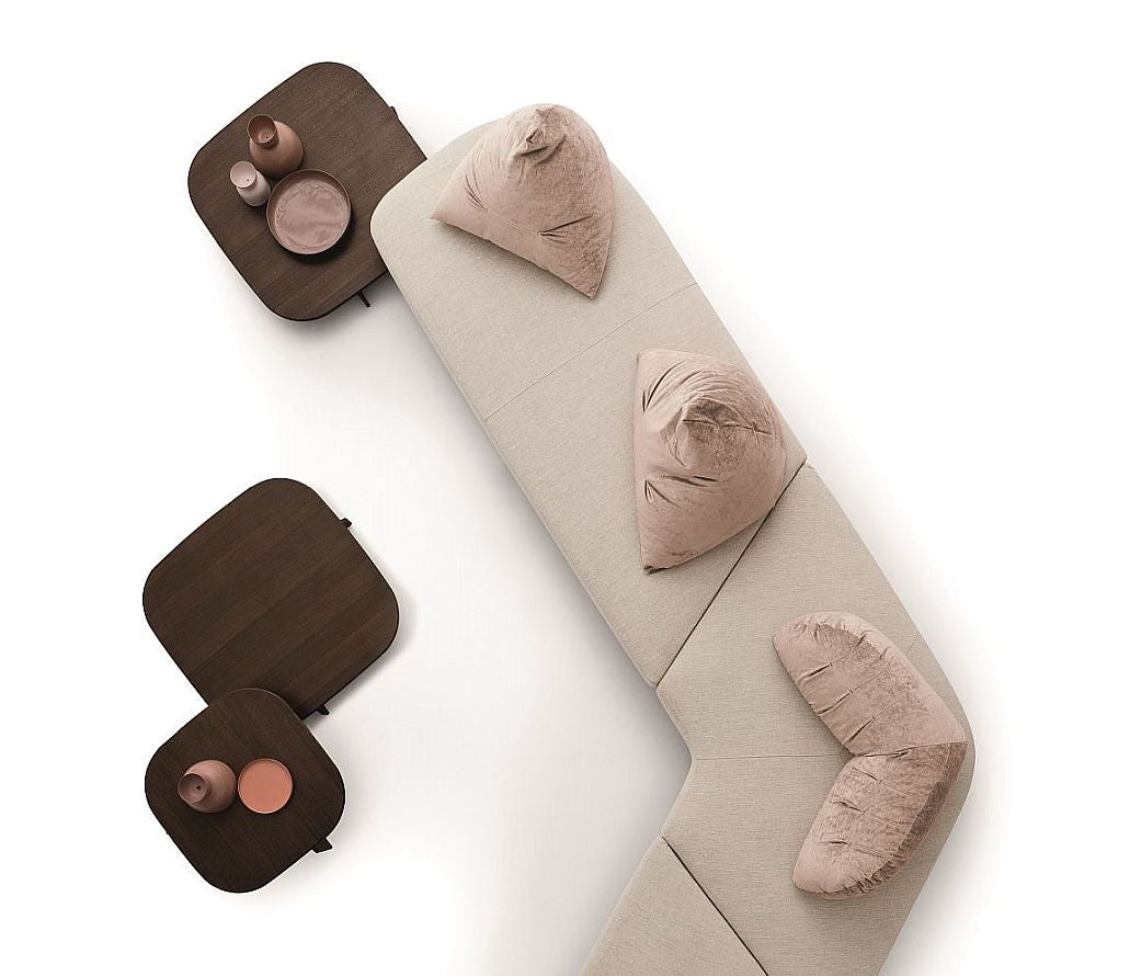 Ditre Italia Polyura Sofabord – Skulpturel Base inspireret af Broer