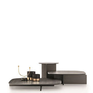 Ditre Italia Polyura Sofabord – Skulpturel Base inspireret af Broer