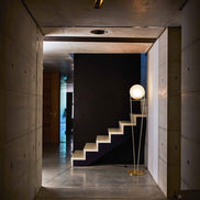 Ditre Italia Tondina Lampe – Minimalistisk Belysning i Glas og Metal