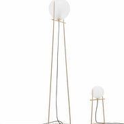 Ditre Italia Tondina Lampe – Minimalistisk Belysning i Glas og Metal