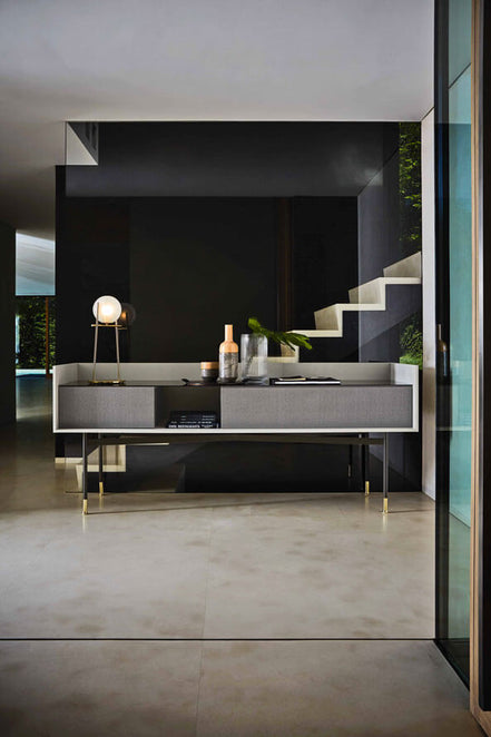 Ditre Italia Dialogo Skænk – Tekstureret Design med Unik Front